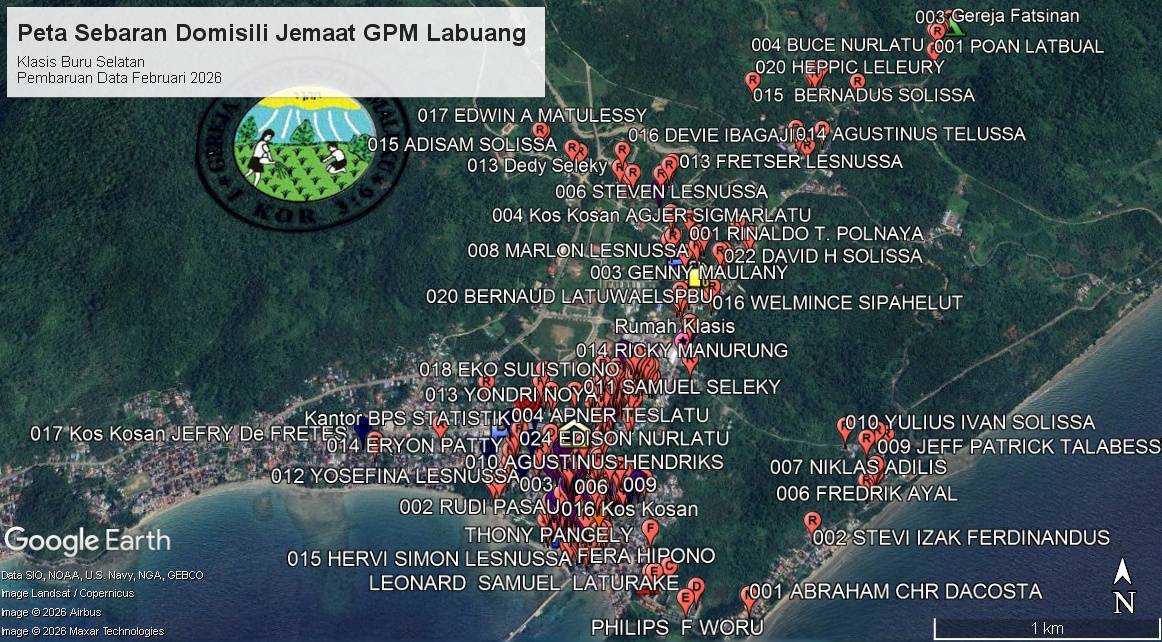 Peta Pelayanan Jemaat