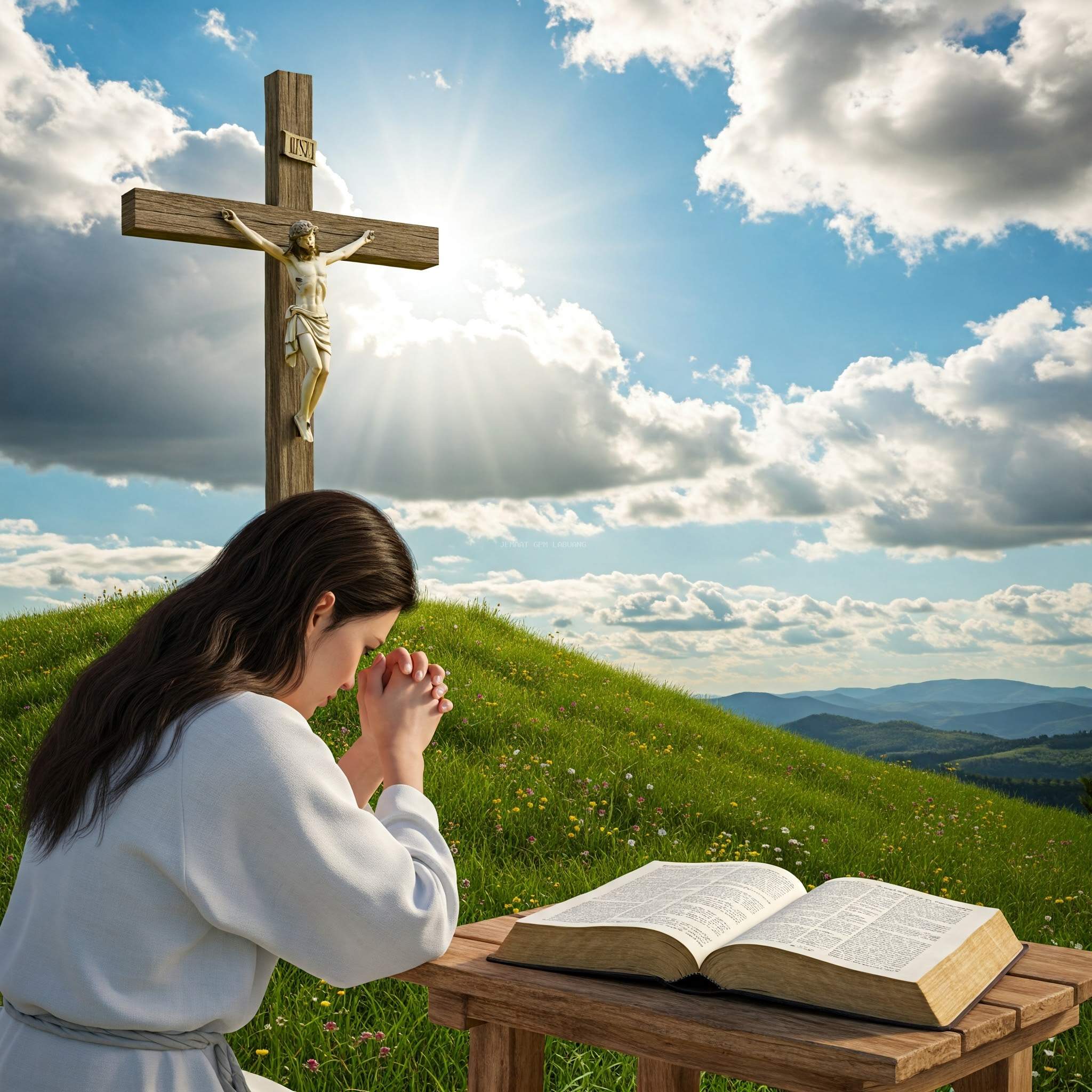 Kasih yang Tercurah di Kayu Salib