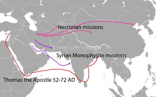 Penyebaran Kekristenan di Asia